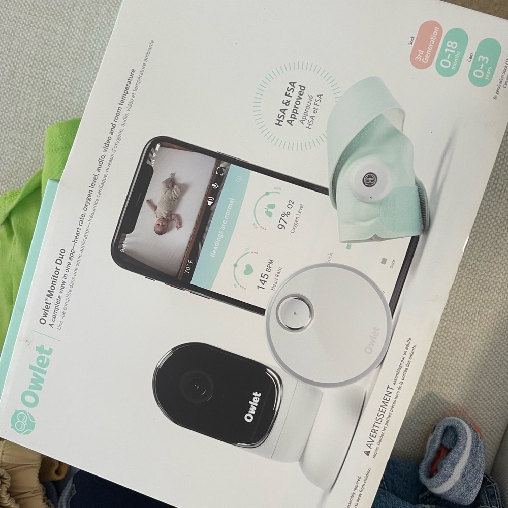 Owlet monitor duo 3rd generation